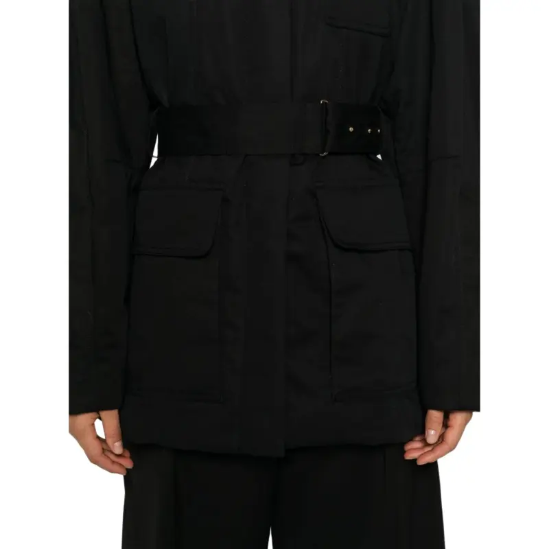 Jacquemus Le Blouson Bari Belted Waist Jacket-3