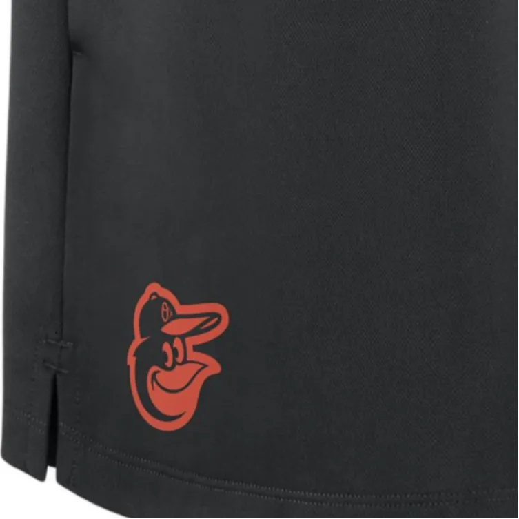 Nike Baltimore Orioles Authentic Collection Practice Sports Shorts Women's Black-2