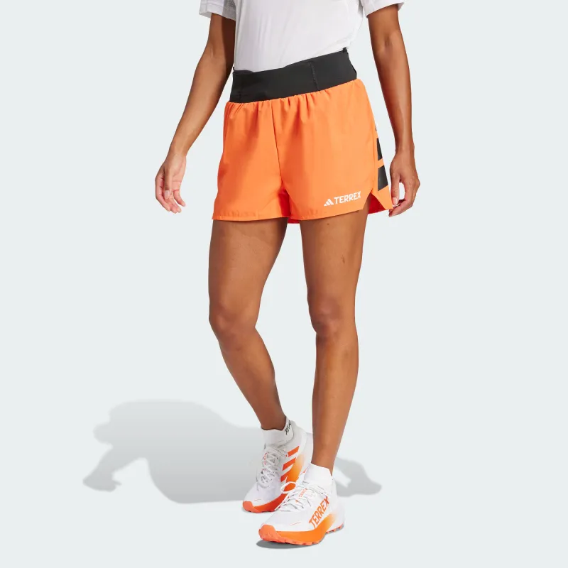 Adidas Terre XPERIOR Sports Shorts Women's Semi-Impact Orange/Black-2