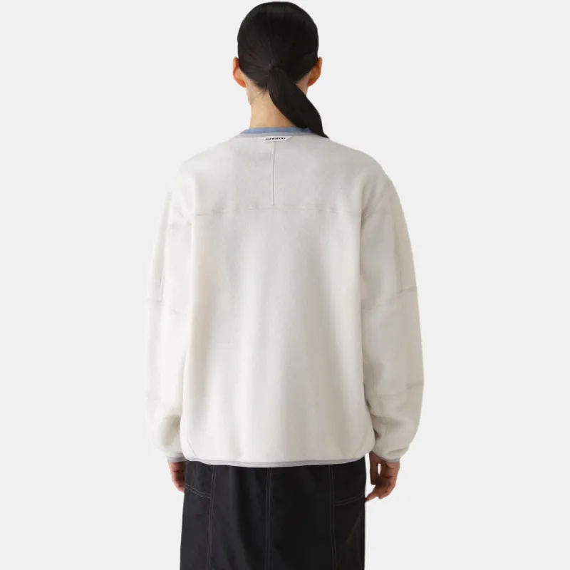 And Wander FW24 Jackets & Coats Unisex Ecru-3