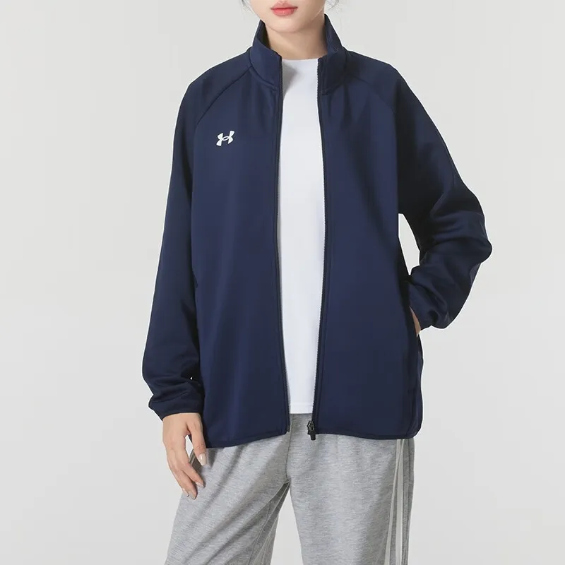 Under Armour Jackets Coats Unisex Blue Comes With Necklace-4