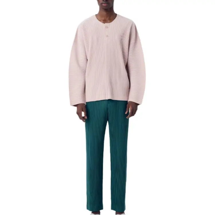Homme Plissé Issey Miyake Pleated Long Sleeves T shirt-2