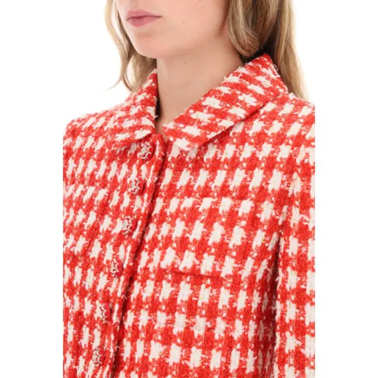 Self portrait Jackets Coats Women's Red-4