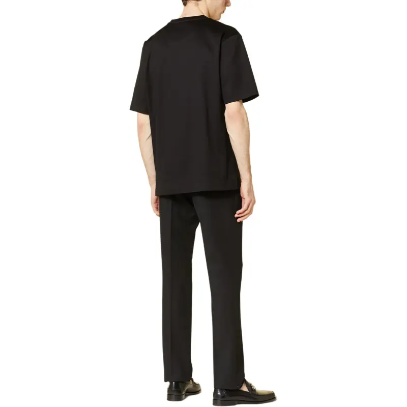 FENDI T Shirts Men Black-3