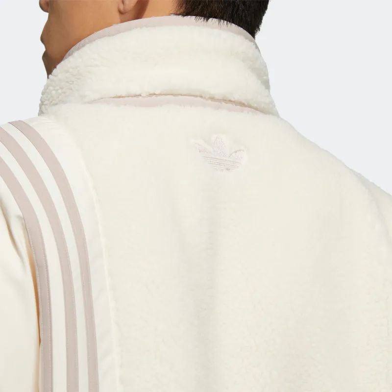 Adidas Originals AU SHERPAAnti University Jacket Unisex White-4