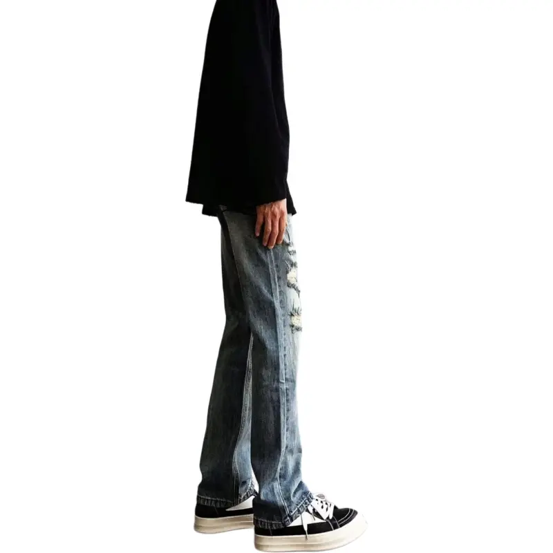 Concubine Zhu Jeans Unisex Blue-8