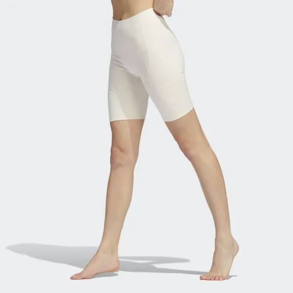 Adidas Casual Shorts Women's White-4