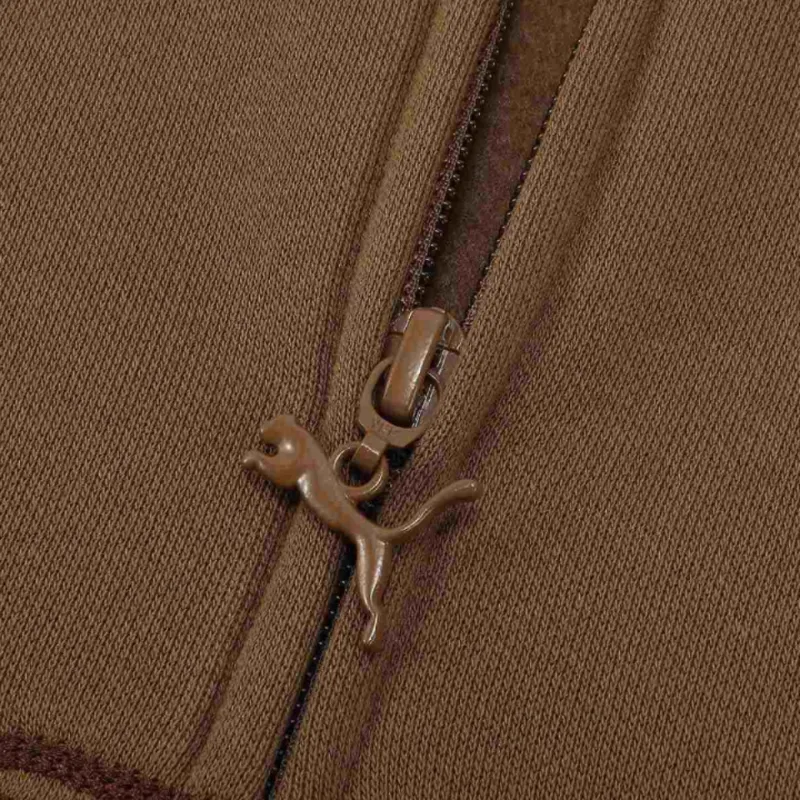 PUMA x PHANTACi T7Knit Jackets Coats Unisex Coffee-4