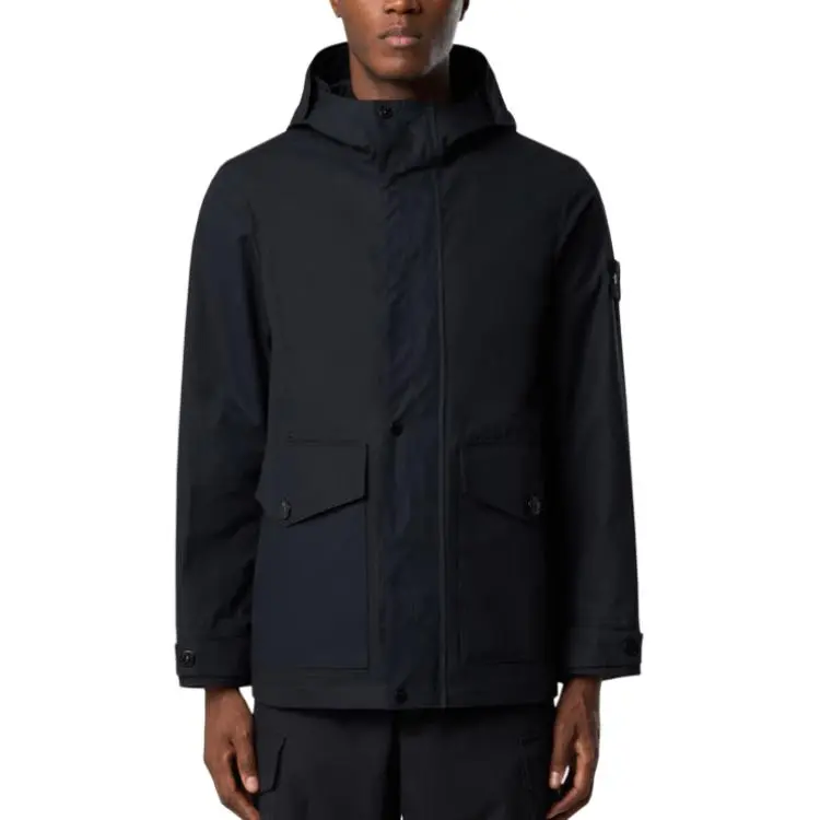 STONE ISLAND Jackets Coats Men's Black-2