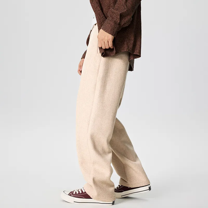 GTRG Casual Pants Unisex Apricot-4