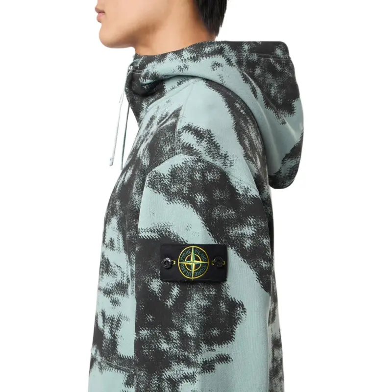 STONE ISLAND Abstract-print Hoodie-4