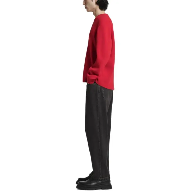 COS Chinese New Year Series Sweaters Men Red-2