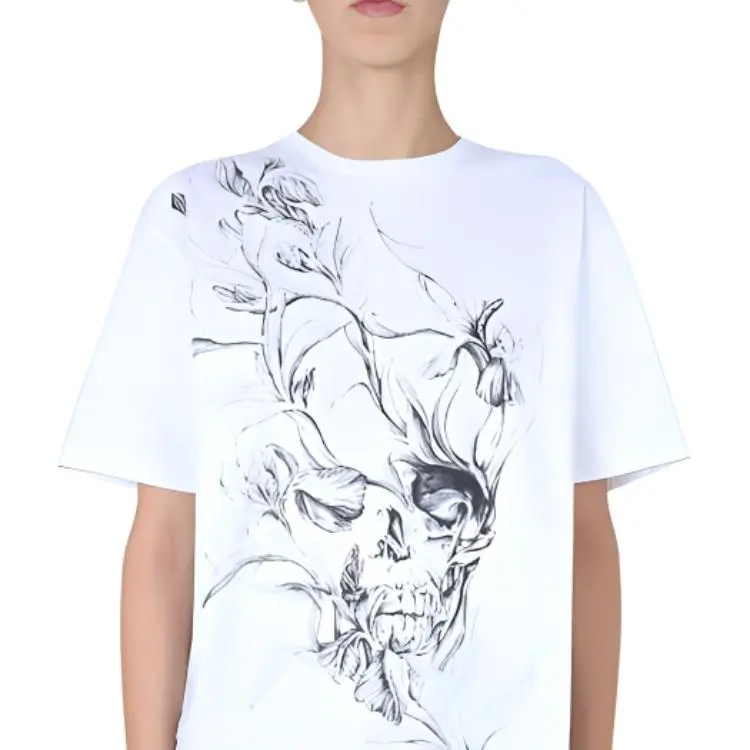 Alexander McQueen T Shirts Women's White-5