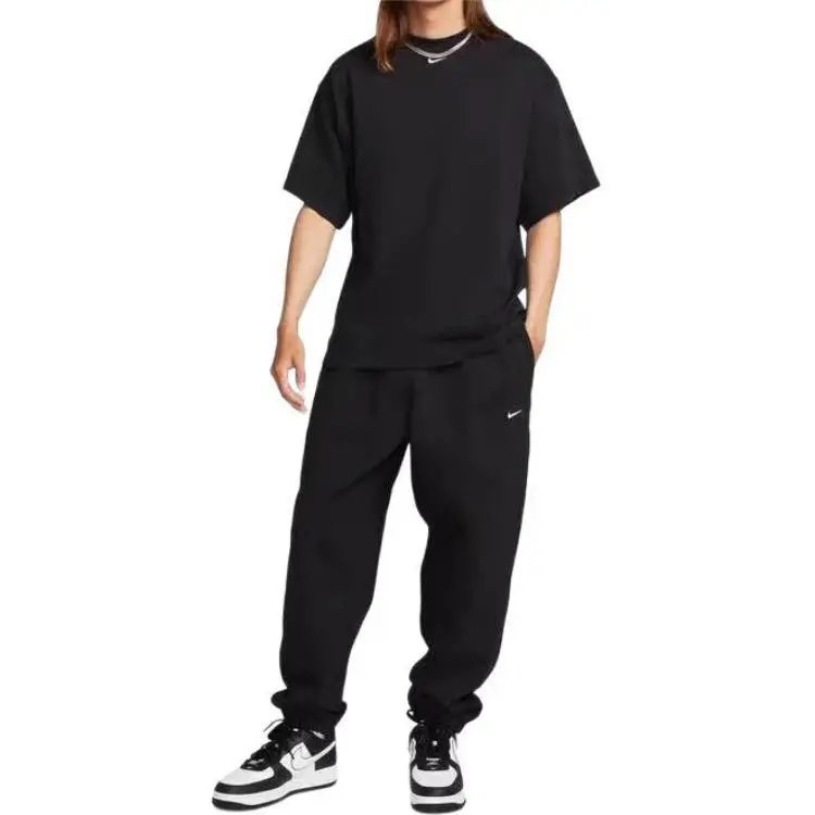 Nike T Shirts Men Black-4