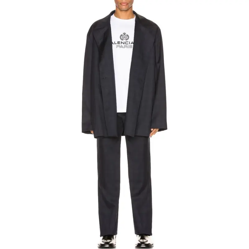 Balenciaga Casual Pants Men's Gray-2