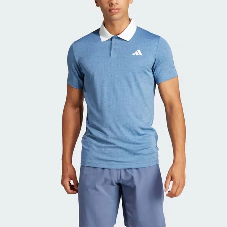 Adidas Tennis Freelift Polo Shirt Polo Shirt Men's Blue-1