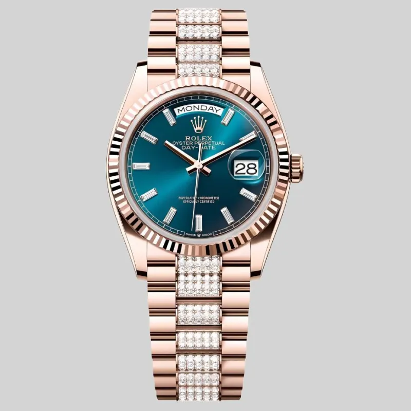 ROLEX Women's Week type Calendar Watch-2