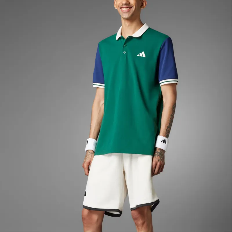 Adidas Free Shipping With AdiClub Adidas Heritage Tennis Polo Shirt-1