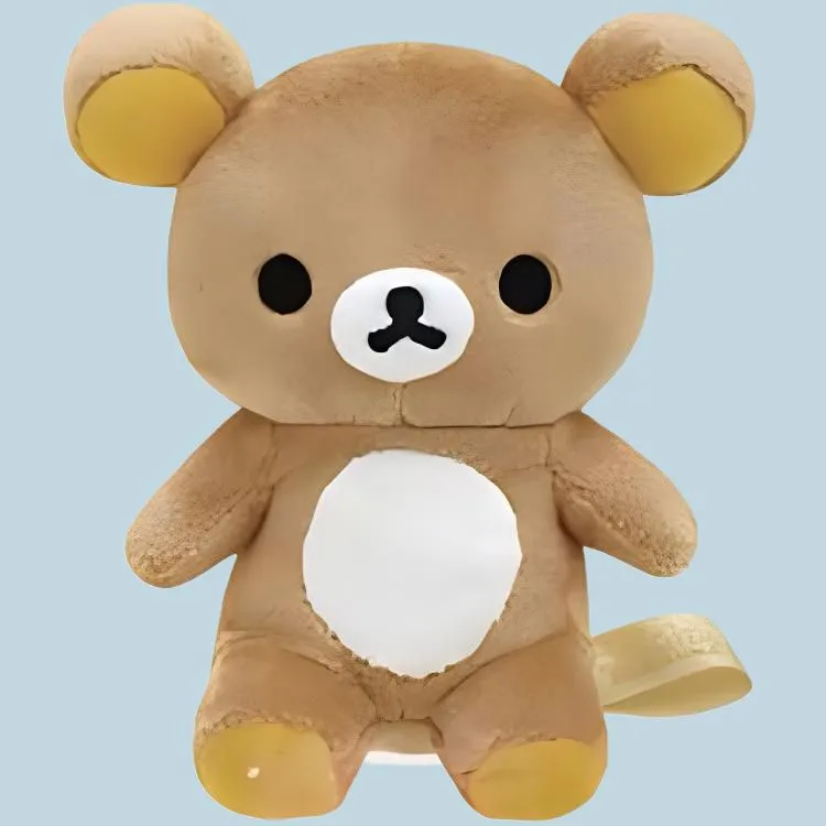 SAN X Rilakkuma Coming of Age Ceremony 20th Anniversary Fukuoka Pancake Dolls Plush Doll 13cm Height-2
