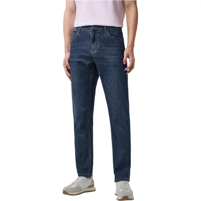 HLA Jeans Men Denim Blue Transitional Color Dark 05-3