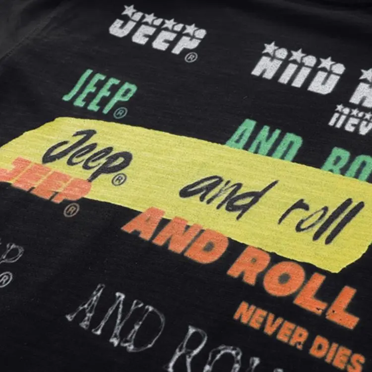 Jeep Pasture Horse Lifestyle T Shirt Unisex Black-2