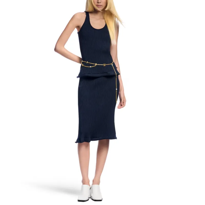 LOUIS VUITTON SS25 Tank Tops Women's Marine Blue-3