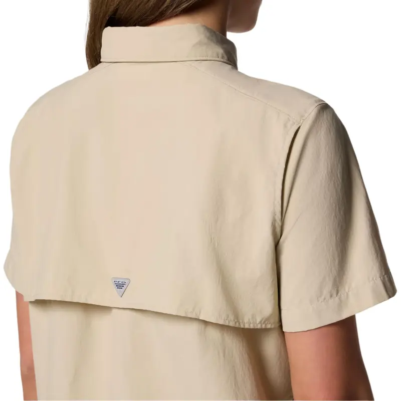 Columbia PFG Bahama Shirt Women's Fossil Color-5