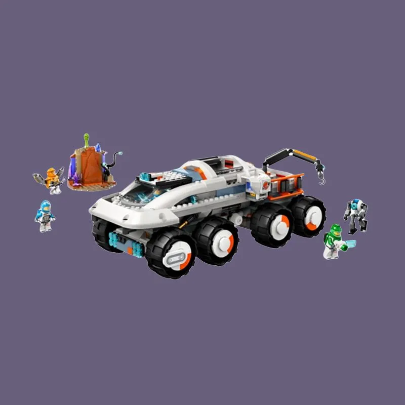 LEGO Command Rover And Crane Loader Building Blocks 60432-3