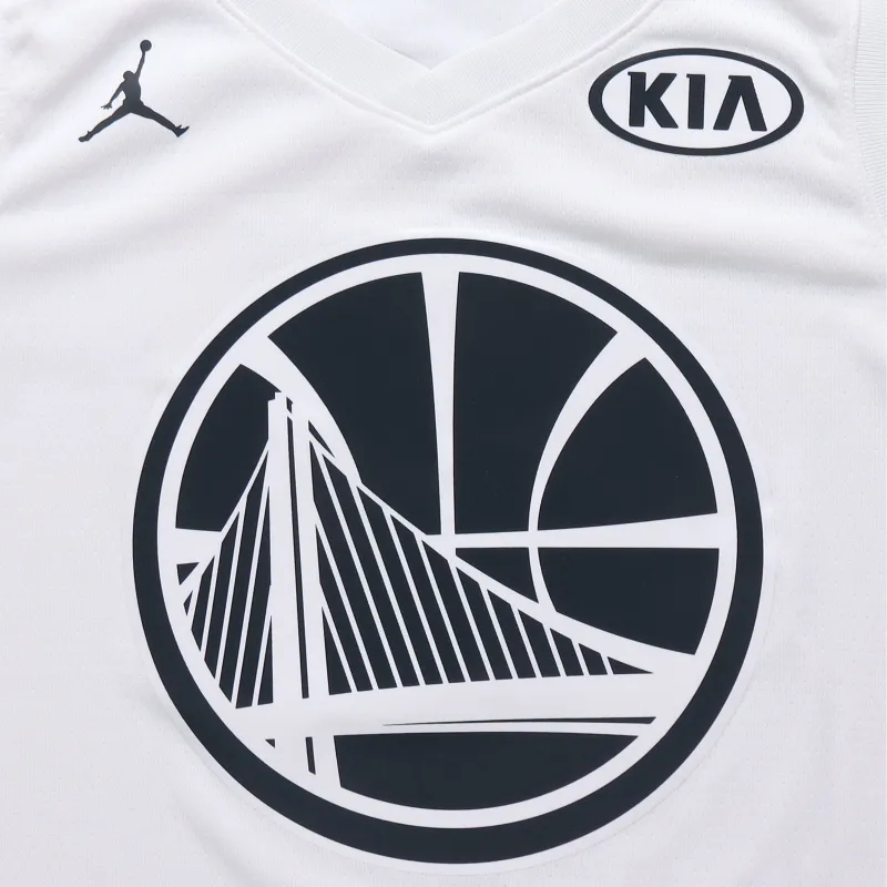 Jordan Basketball Jerseys Men's White-4