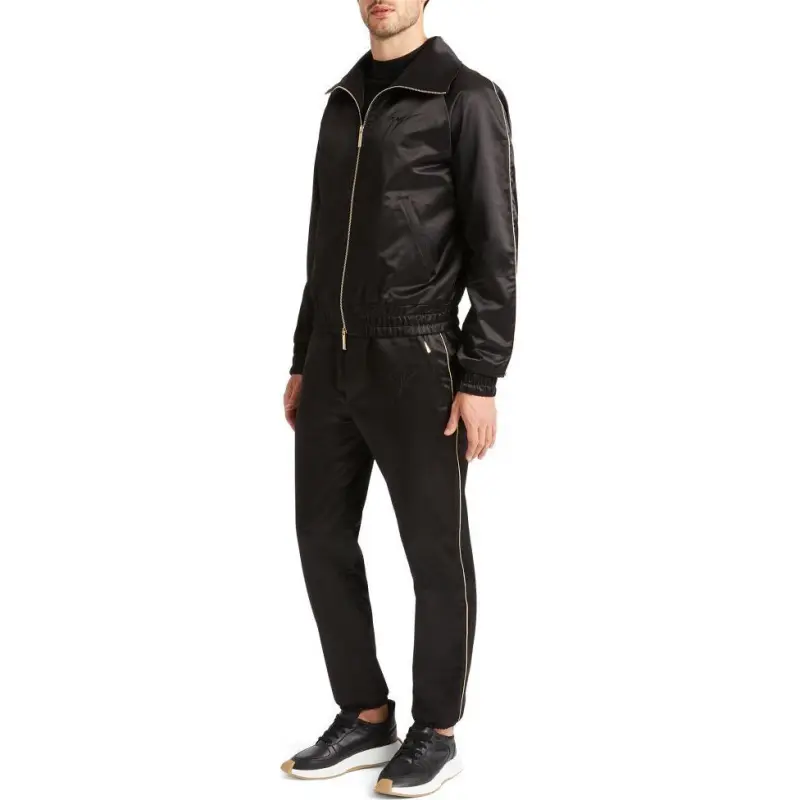Giuseppe Zanotti Ronan Zip front Bomber Jacket-4