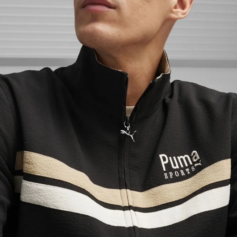 PUMA TEAM TRACK JACKET Jackets Coats Unisex Black-3