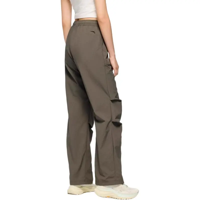 Anta The Shell Of The Earth 2.0 Casual Pants Women's Sparrow Tea Brown-1