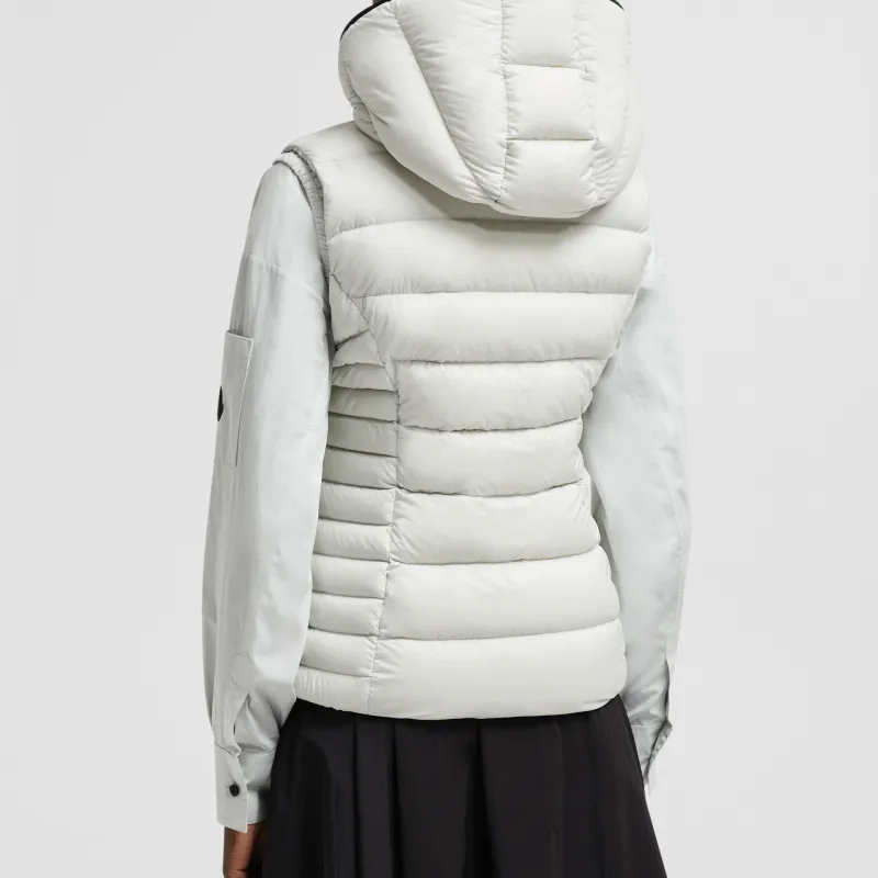 Moncler Barraux Logo Patch Down Gilet-2