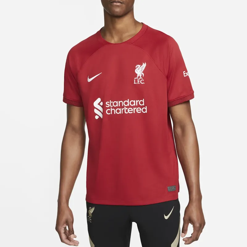 Nike Dri Fit Soccer Jerseys Men Deep Red-2