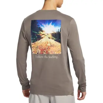 Nike Clothing T Shirts Men Gray