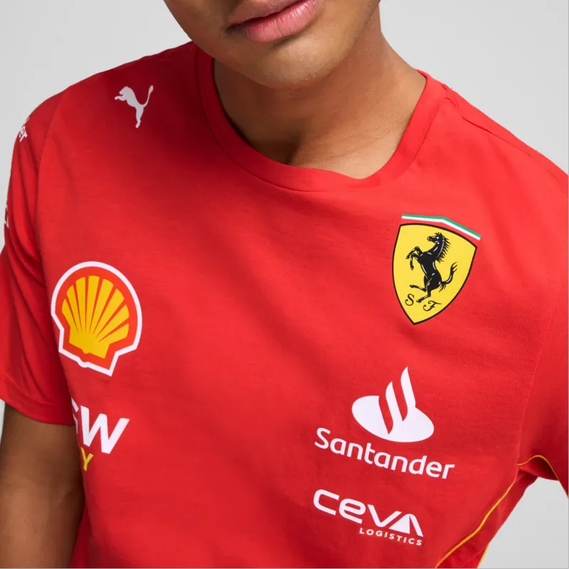 PUMA Scuderia Ferrari Leclerc Men's Tee-5