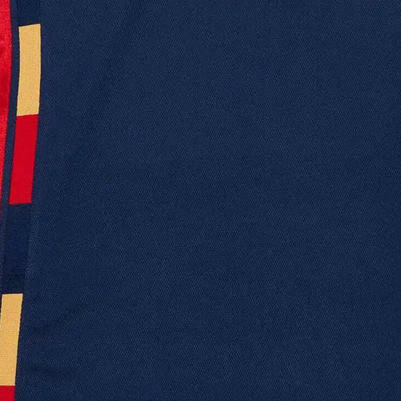 Mitchell & Ness Basketball Jersey Unisex Navy Blue-3