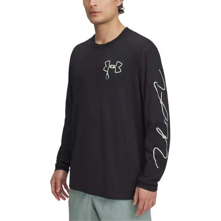 Under Armour Outdoor T Shirt Men's Black-2