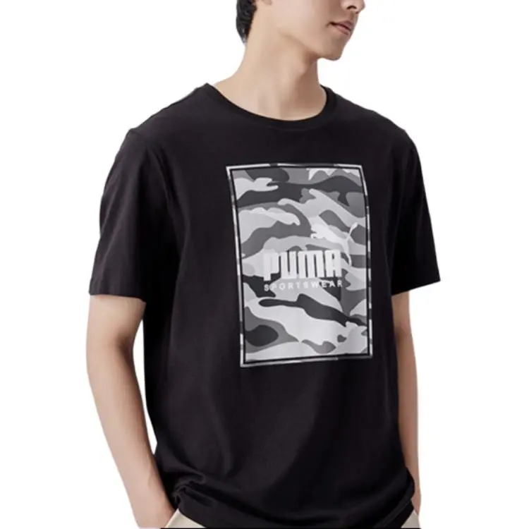 PUMA BOX LOGO T Shirts Men-3