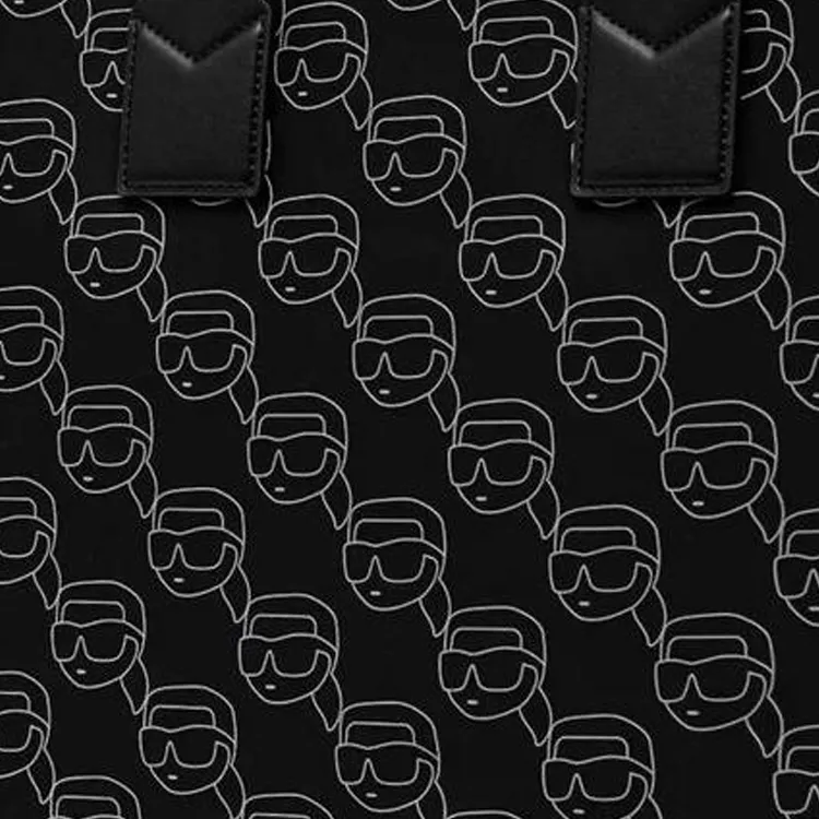 KARL LAGERFELD RPA Tote Bag, Shopping Bag, Shoulder Bag Women's Black-4