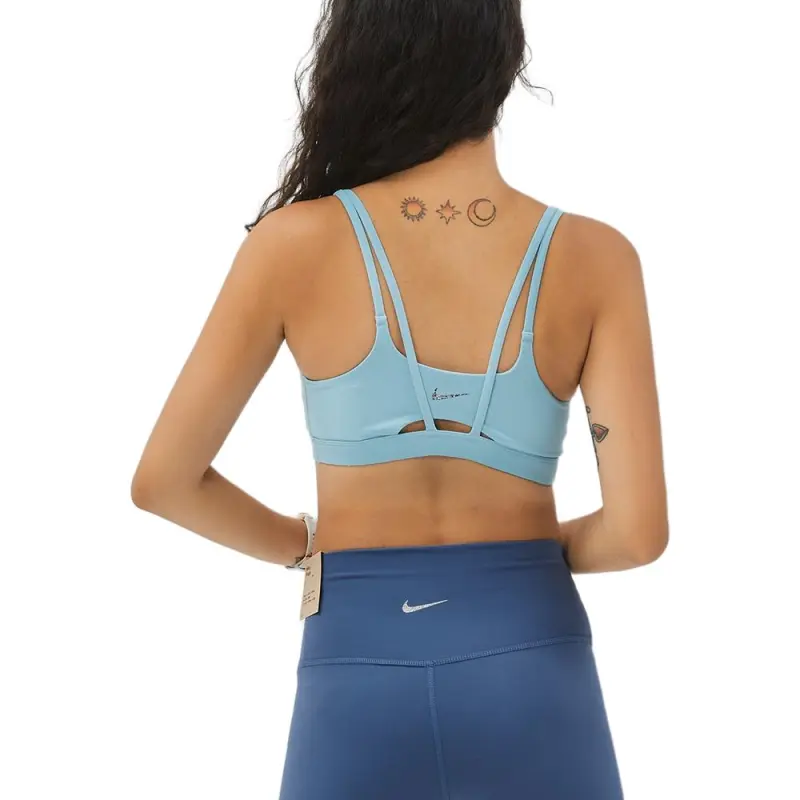 Nike Alate Trace AS W NK DF Sports Underwear Women's Aqua Blue-2