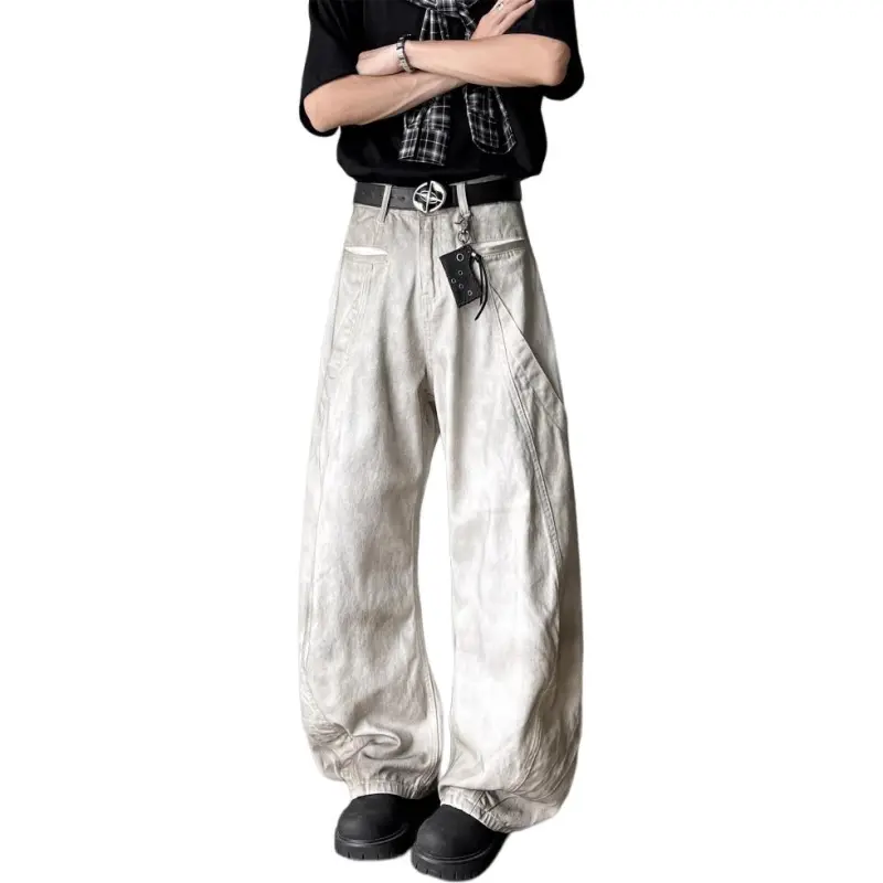 KVIV Jeans Men Ecru -2