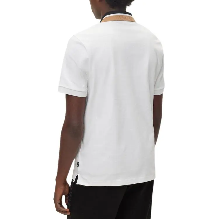 HUGO BOSS SS23 Polo Shirt Men's White-3