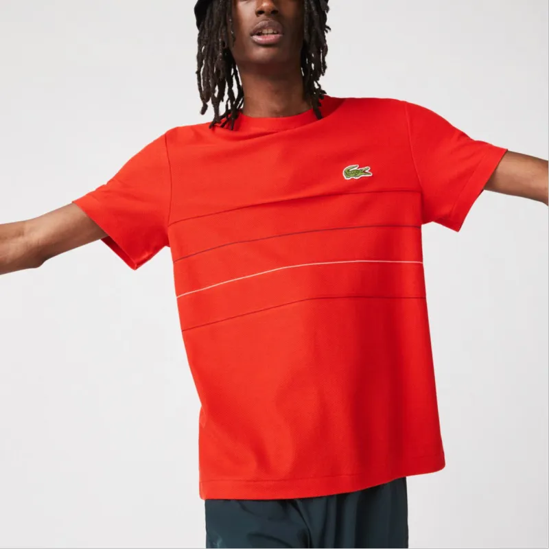 LACOSTE T Shirts Men Red-1
