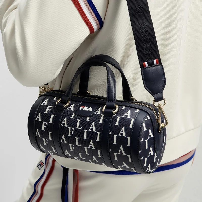 FILA Polyurethane Shoulder Bag, Crossbody Bag, Handbag Regular Women's Blue-3