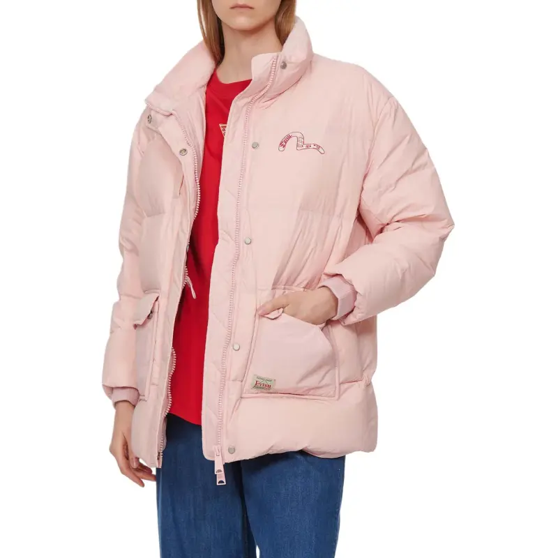 EVISU FW21 Down Jacket Women's Medium Pink-3