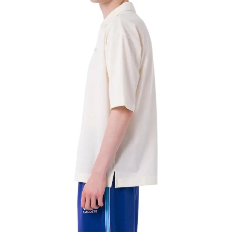 LACOSTE Polo Shirts Men White-3