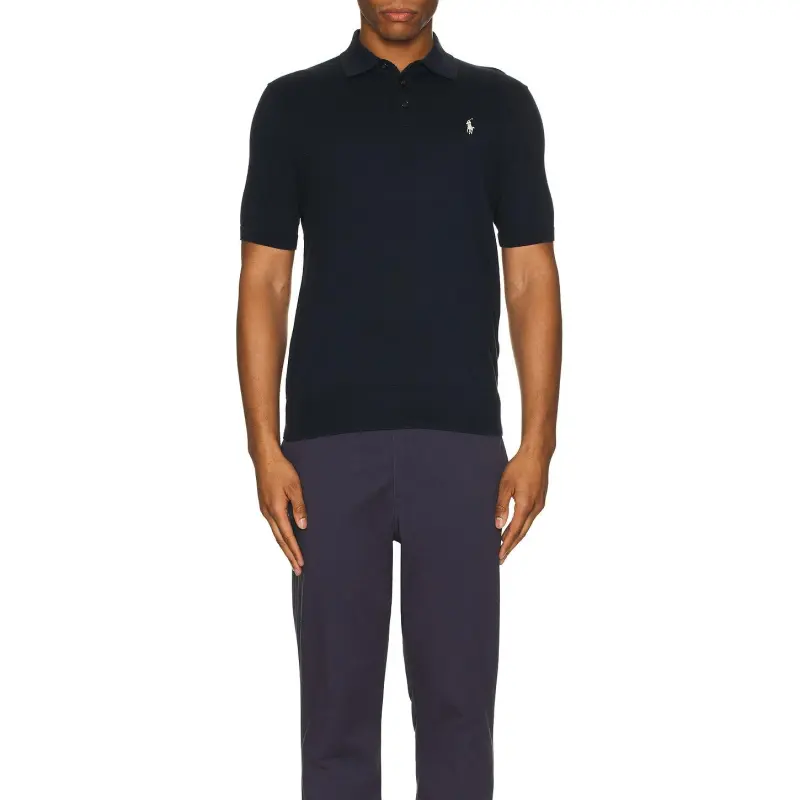Polo Ralph Lauren Short Sleeve Cotton Sweater Polo-3