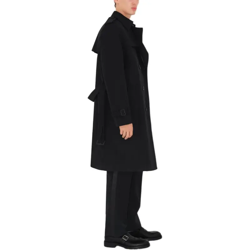 Burberry Gabardine Trench Coat-3