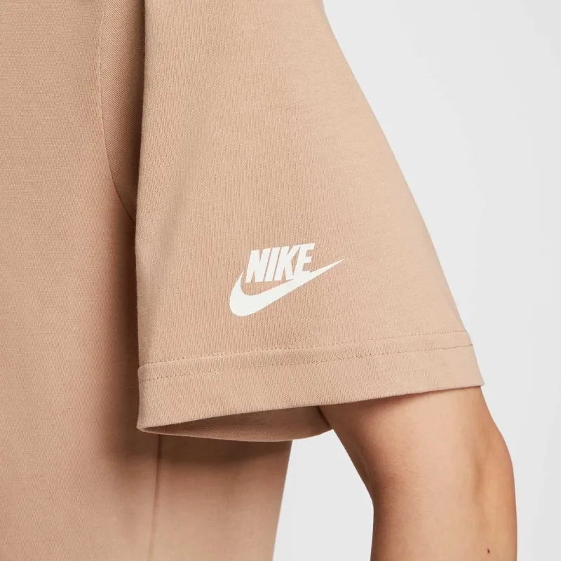 Nike T Shirts Women's Khaki-3